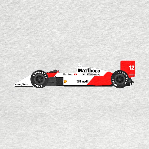 McLaren MP4/4 F1 Ayrton Senna by s.elaaboudi@gmail.com